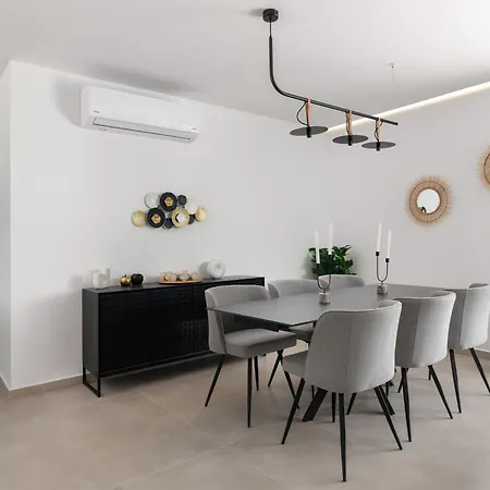 Luxurious With Sea Views In Rhodes Villa