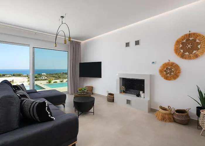 Luxurious With Sea Views In Rhodes