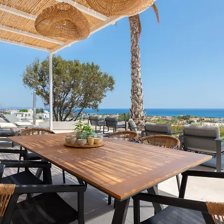 Luxurious With Sea Views In Rhodes Villa Gennadi