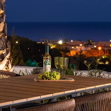 Luxurious With Sea Views In Rhodes Villa Gennadi