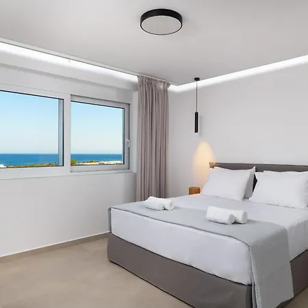 Luxurious With Sea Views In Rhodes Villa