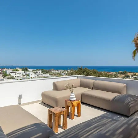 Luxurious With Sea Views In Rhodes Villa